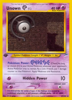 Unown [C] #57