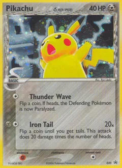 Pikachu δ #35