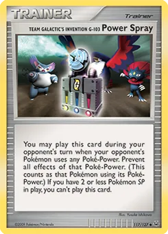 Team Galactic's Invention G-103 Power Spray #117