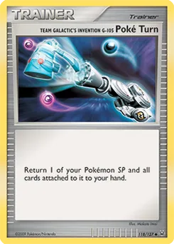 Team Galactic's Invention G-105 Poké Turn #118