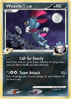 Weavile G #17