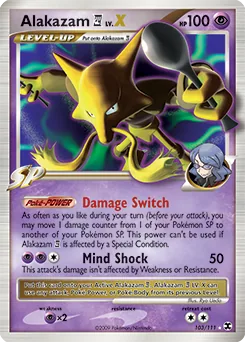 Alakazam E4 LV.X #103