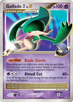 Gallade E4 LV.X #106