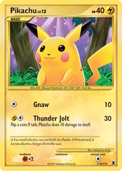Pikachu #112