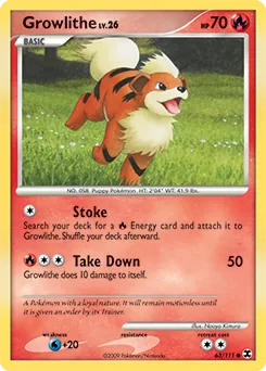 Growlithe #63