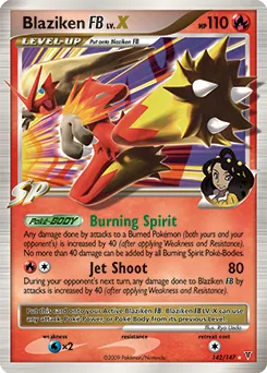 Blaziken FB LV.X #142