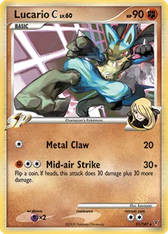 Lucario C #31