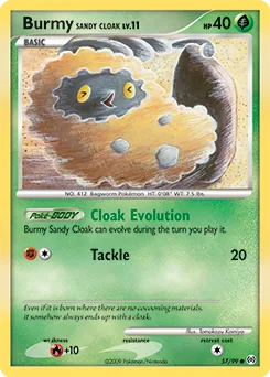 Burmy Sandy Cloak #57
