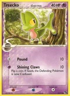 Treecko δ #15