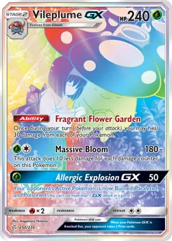 Vileplume-GX #250