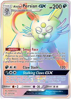 Alolan Persian-GX #257