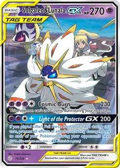 Solgaleo & Lunala-GX #75