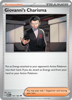 Giovanni's Charisma #161