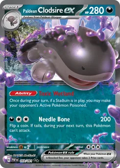 Paldean Clodsire ex #59