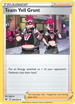 Team Yell Grunt #184