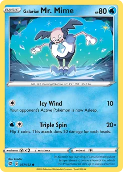 Galarian Mr. Mime #37