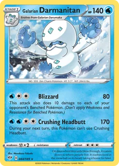 Galarian Darmanitan #44
