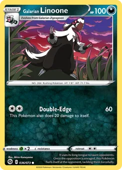 Galarian Linoone #36