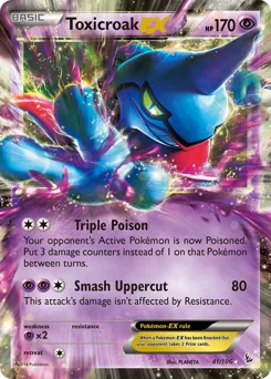 Toxicroak-EX #41