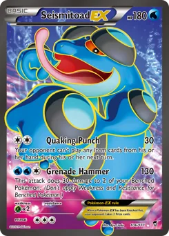 Seismitoad-EX #106