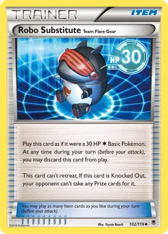 Robo Substitute Team Flare Gear #102