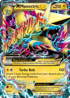 M Manectric-EX #24